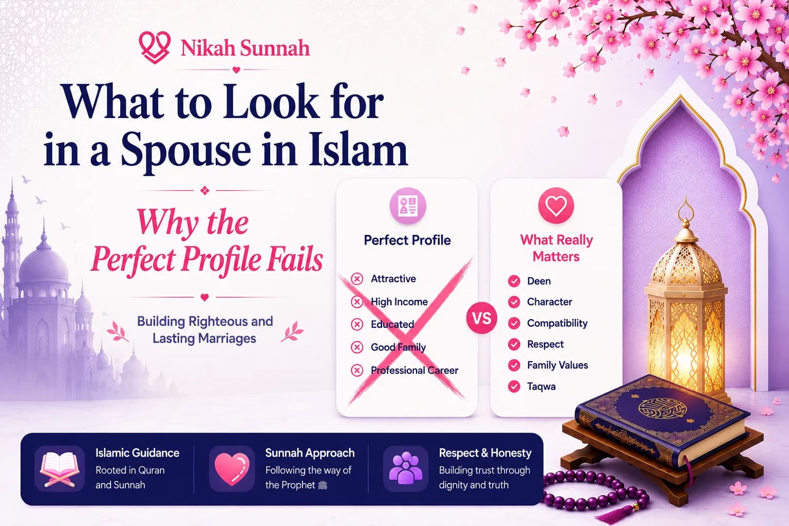What to Look for in a Spouse in Islam: Why the Perfect Profile Fails