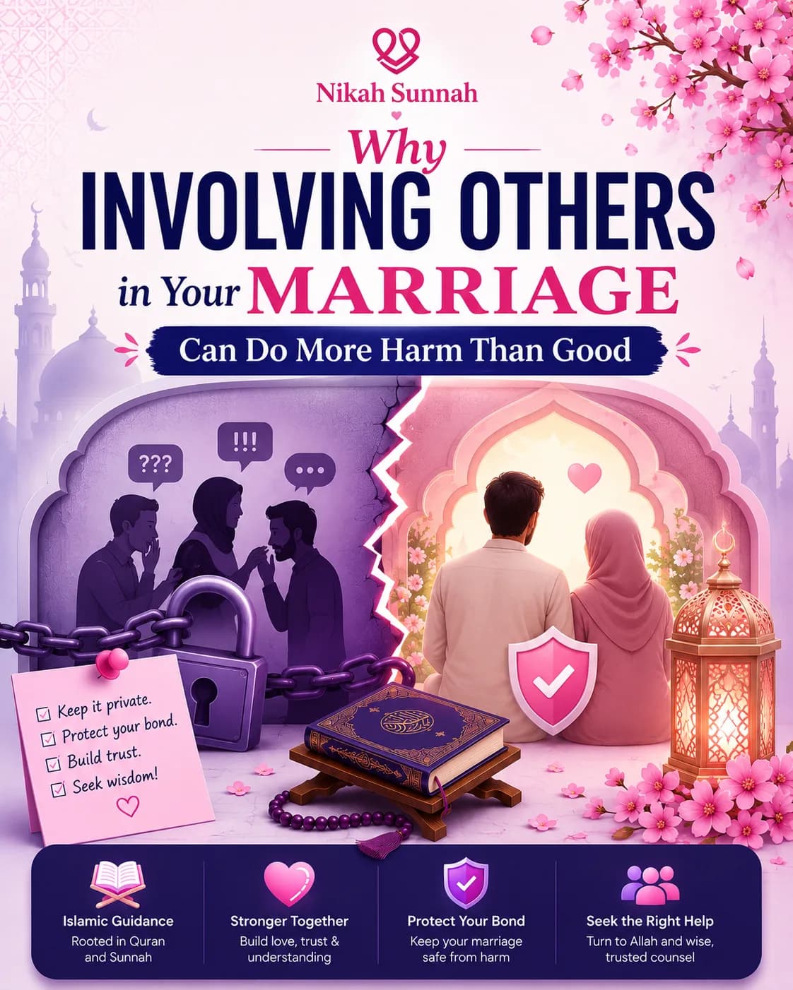 Why Involving Others in Your Marriage Can Do More Harm Than Good
