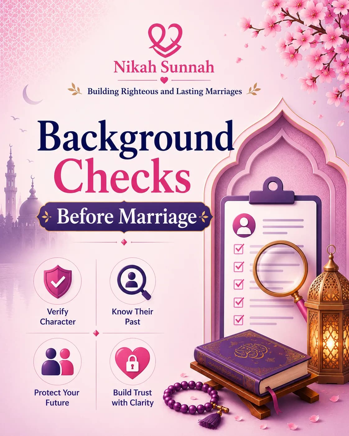 Background Checks Before Marriage in Islam: A Guide to Choosing the Right Spouse
